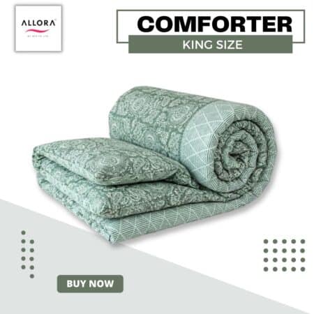 Coastal Calm Comforter – Green Harmony