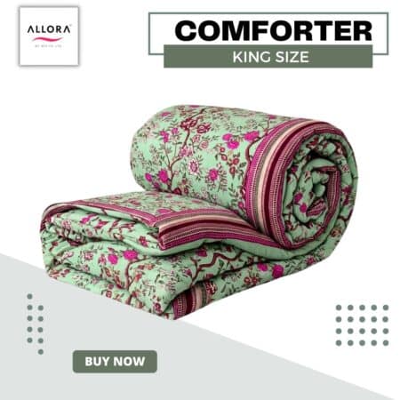 Bloom Garden Comforter – Green